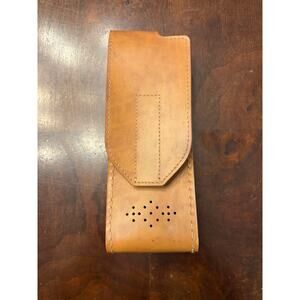 Vintage Leather Knife Sheath / Walkie Talkie Holder/ Holster / Case Preowned